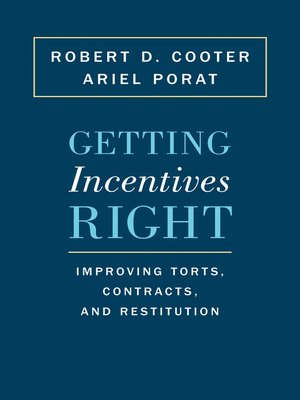 cover image of Getting Incentives Right